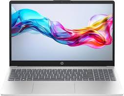 HP 15 FD0213TU 13th Gen Laptop i7-1355U 8GB DDR4 RAM 512GB SSD Intel UHD Graphics 15.6? FHD 1920×1080 Display English Keyboard Silver Color